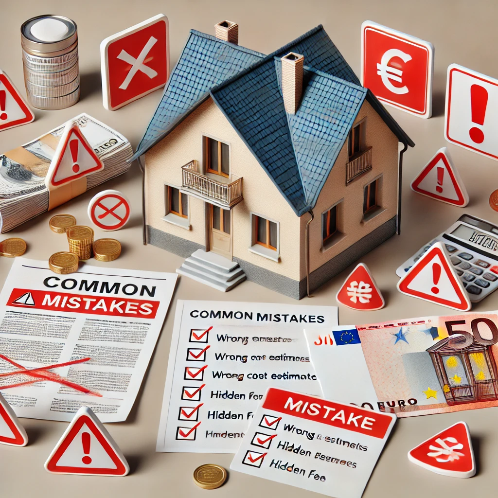 Fehler beim Hauskauf: Was Sie vermeiden sollten
